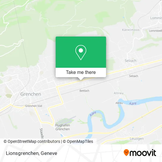 Lionsgrenchen map