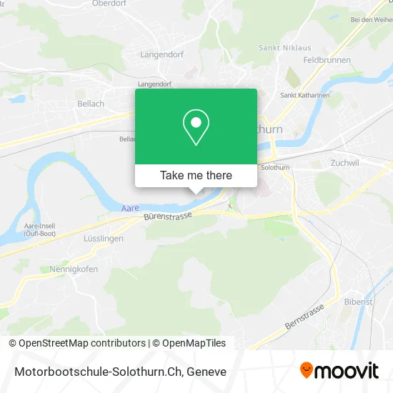 Motorbootschule-Solothurn.Ch map