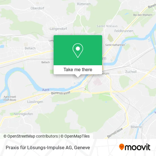Praxis für Lösungs-Impulse AG map