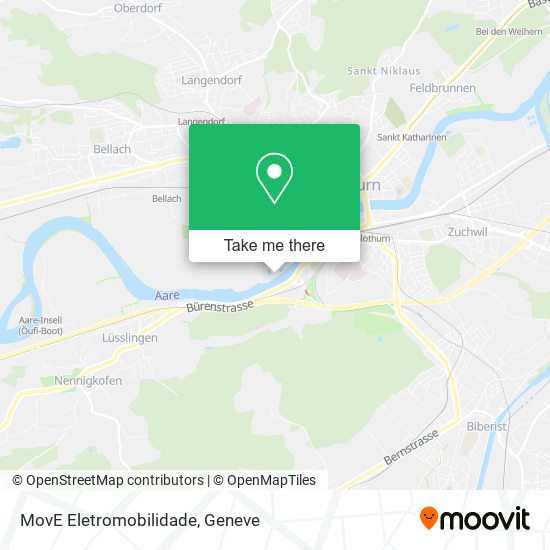 MovE Eletromobilidade map