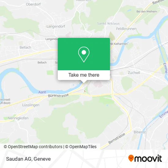Saudan AG map