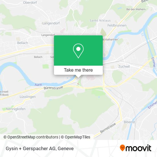 Gysin + Gerspacher AG map