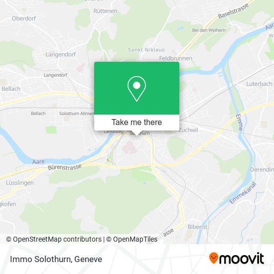 Immo Solothurn map