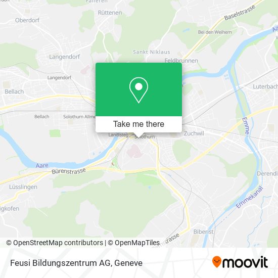 Feusi Bildungszentrum AG map
