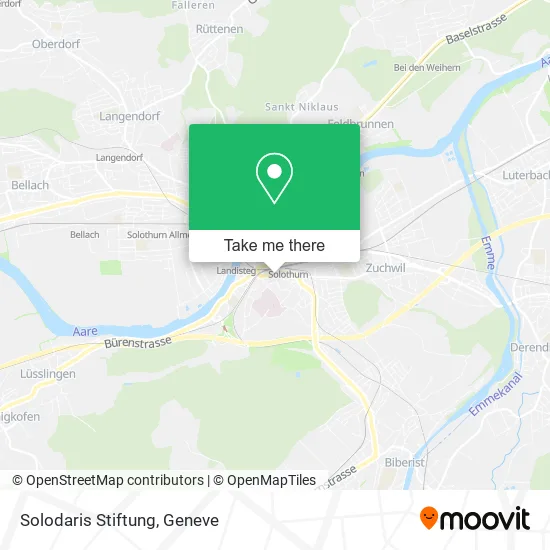 Solodaris Stiftung map