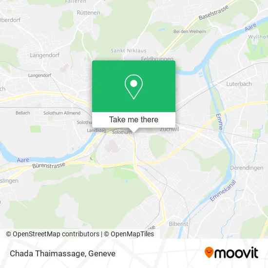 Chada Thaimassage map