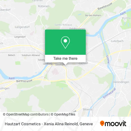 Hautzart Cosmetics - Xenia Alina Reinold map