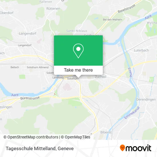 Tagesschule Mittelland map