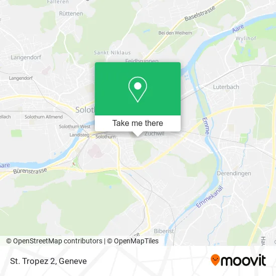 St. Tropez 2 map