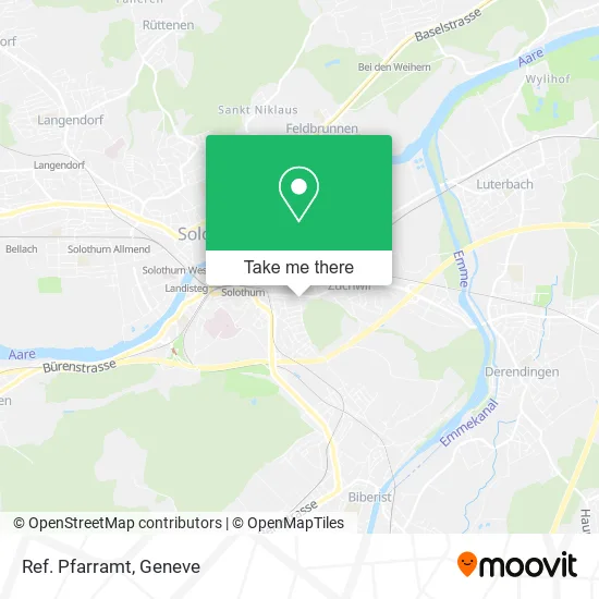 Ref. Pfarramt map