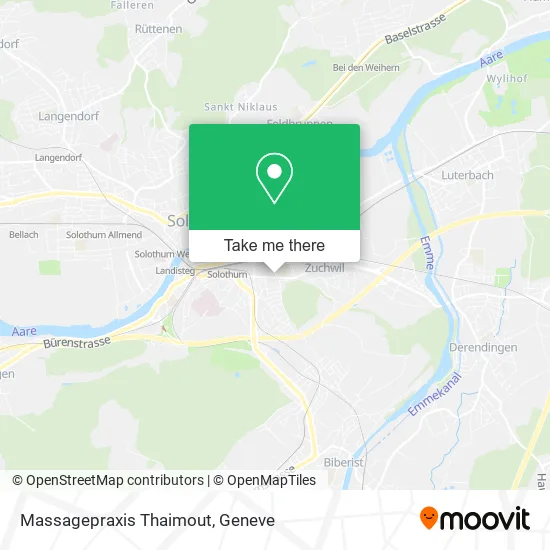 Massagepraxis Thaimout map