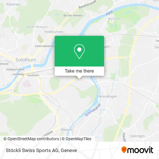 Stöckli Swiss Sports AG map