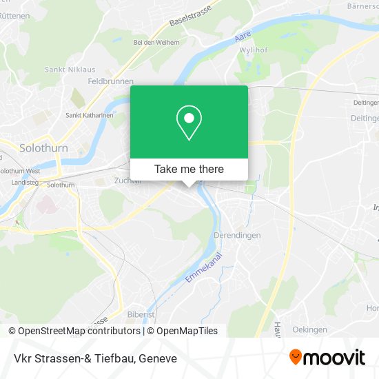 Vkr Strassen-& Tiefbau map