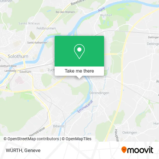 WÜRTH map