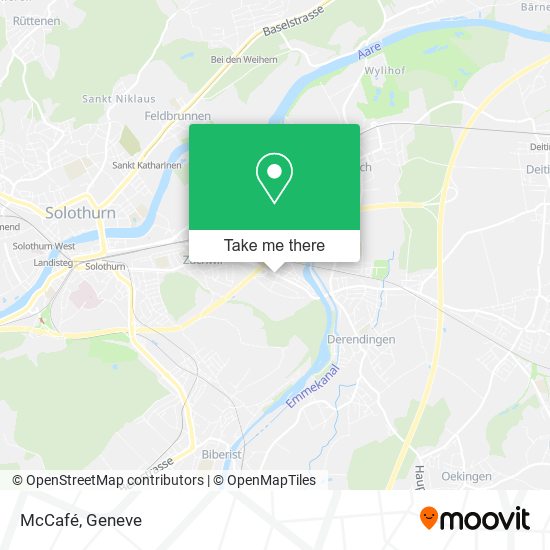 McCafé map