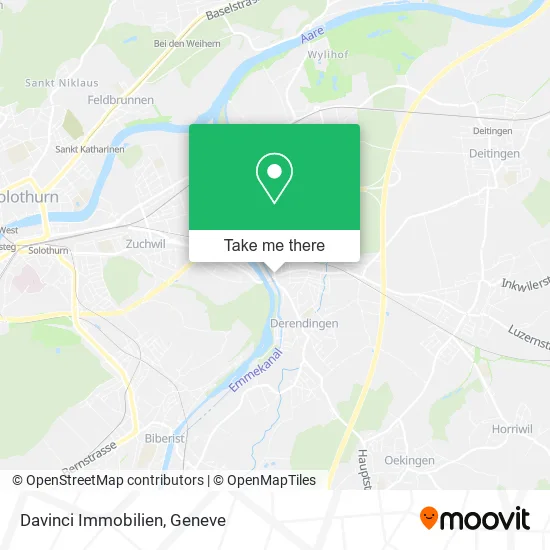 Davinci Immobilien map