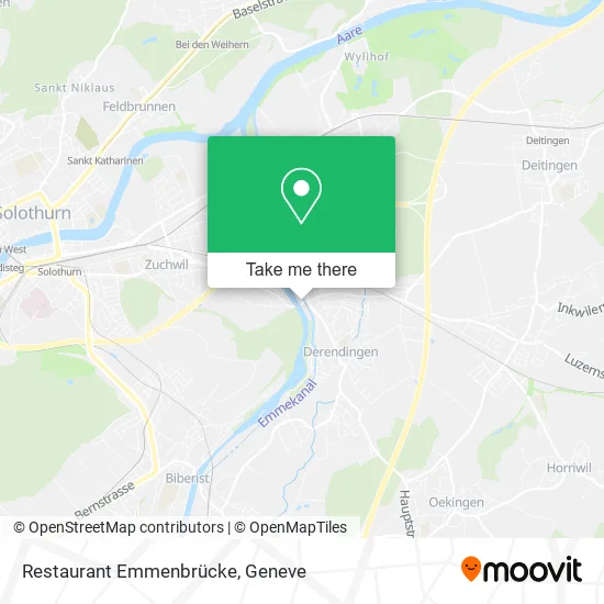 Restaurant Emmenbrücke map