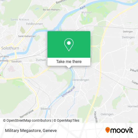 Military Megastore map
