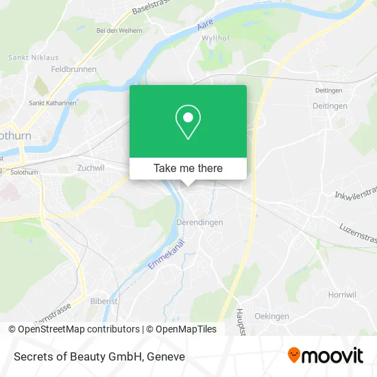Secrets of Beauty GmbH map