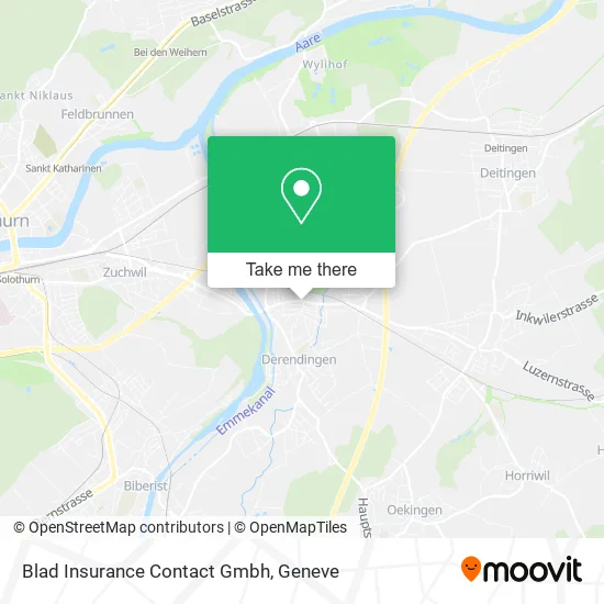Blad Insurance Contact Gmbh map