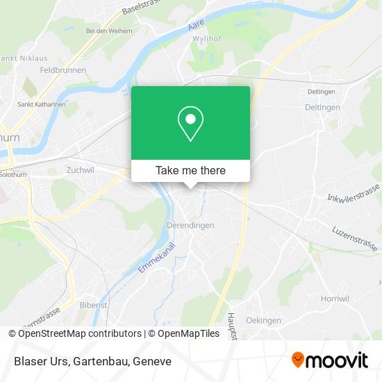 Blaser Urs, Gartenbau map