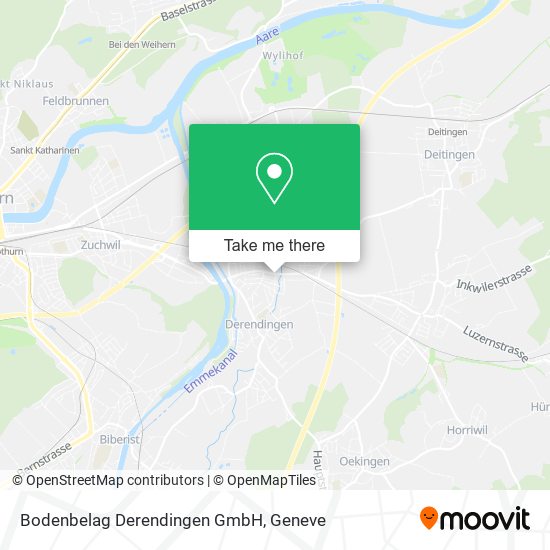 Bodenbelag Derendingen GmbH map