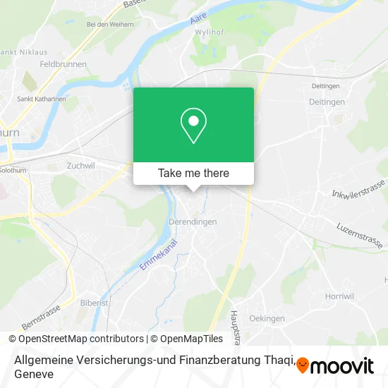 Allgemeine Versicherungs-und Finanzberatung Thaqi map