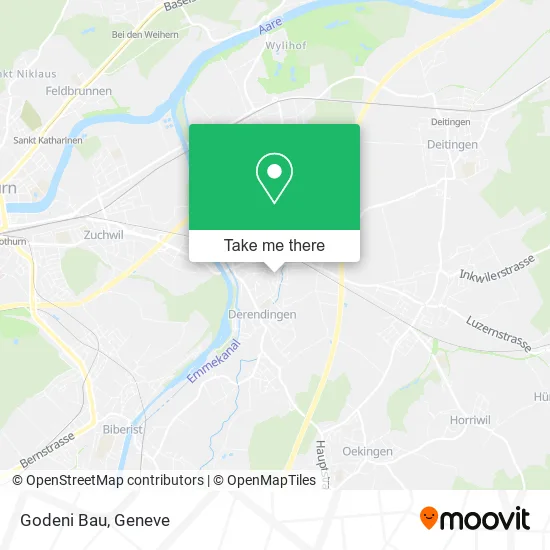 Godeni Bau map