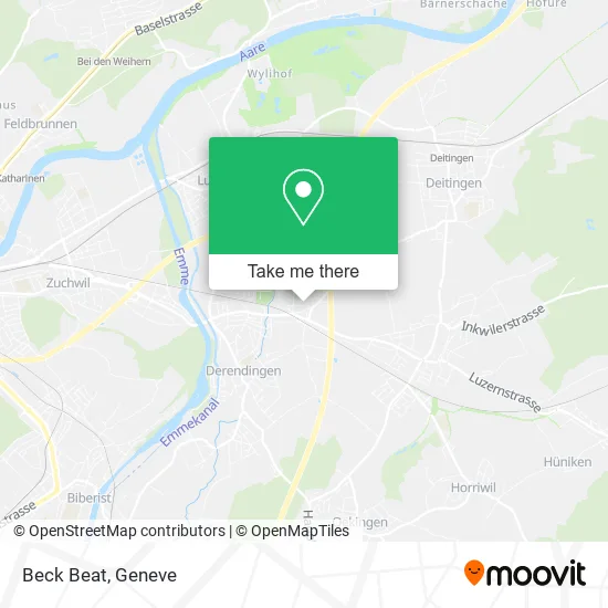 Beck Beat map