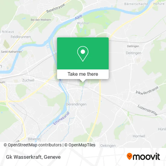 Gk Wasserkraft map