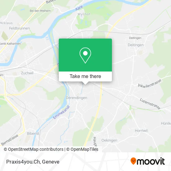 Praxis4you.Ch map