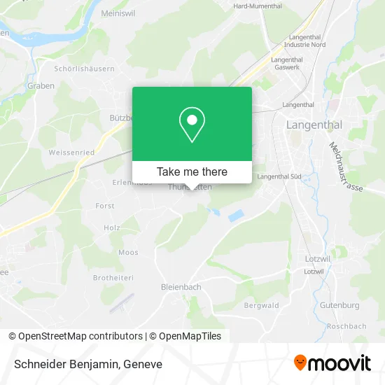 Schneider Benjamin map