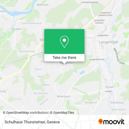 Schulhaus Thunstetten map