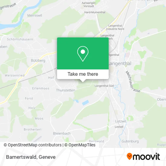 Bamertswald map