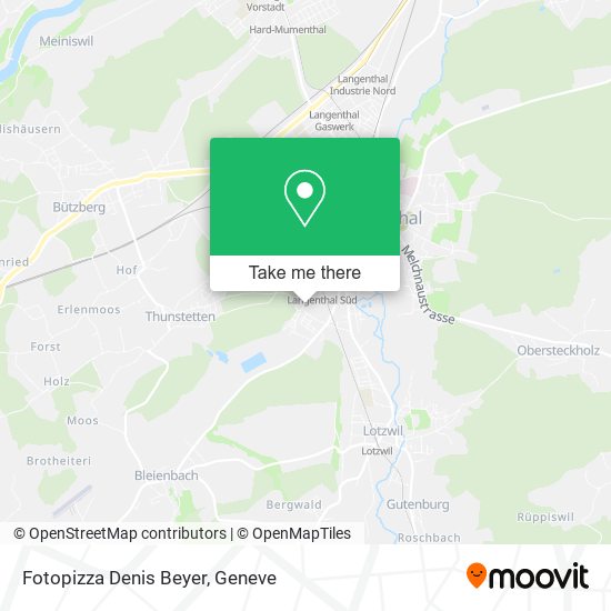 Fotopizza Denis Beyer map