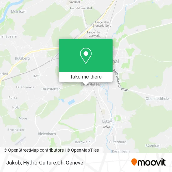 Jakob, Hydro-Culture.Ch map