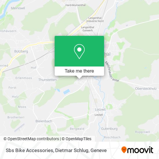 Sbs Bike Accessories, Dietmar Schlug map