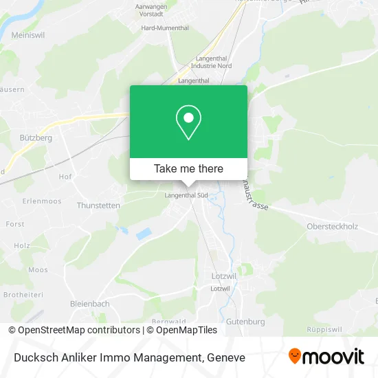 Ducksch Anliker Immo Management map