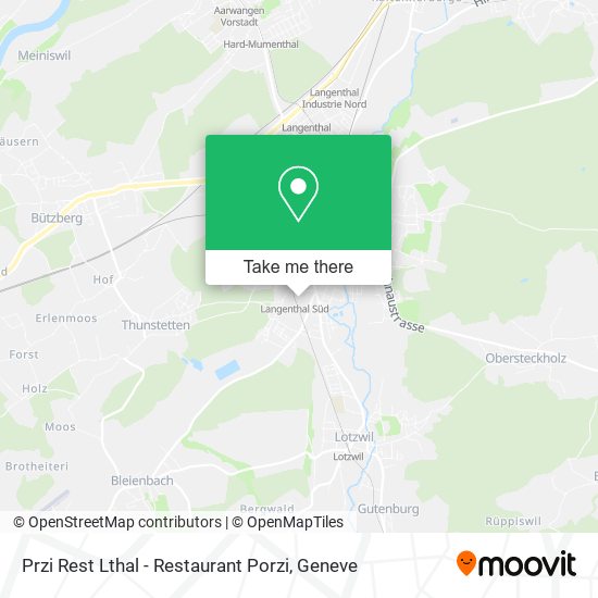 Przi Rest Lthal - Restaurant Porzi map