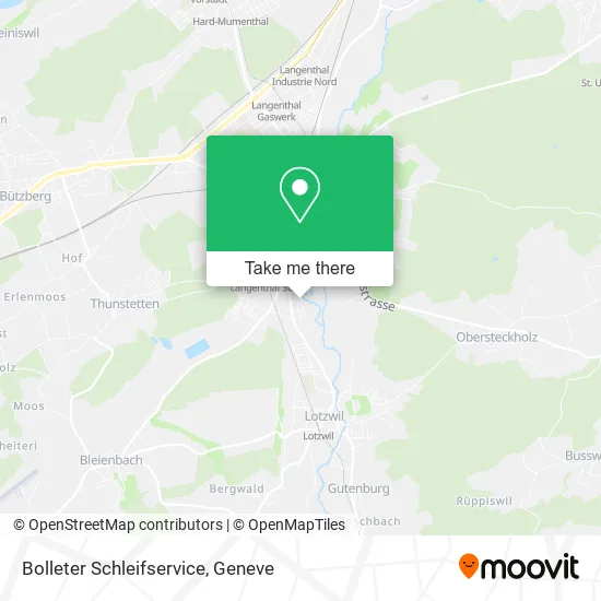 Bolleter Schleifservice map