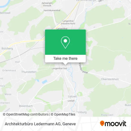 Architekturbüro Ledermann AG map