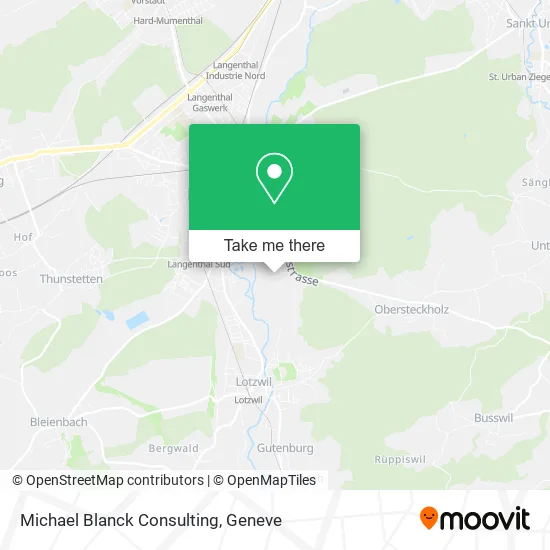 Michael Blanck Consulting map