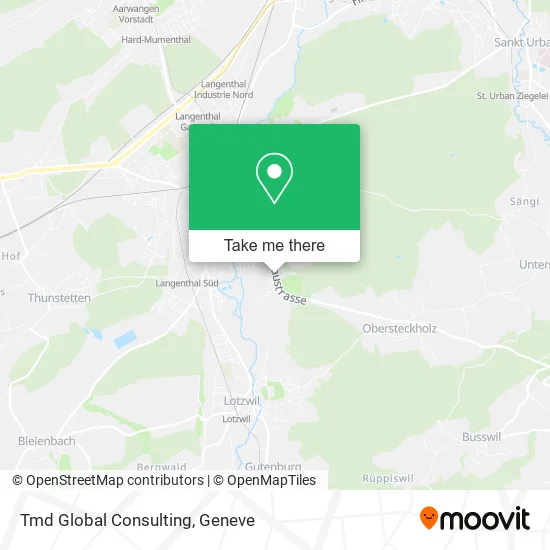 Tmd Global Consulting map