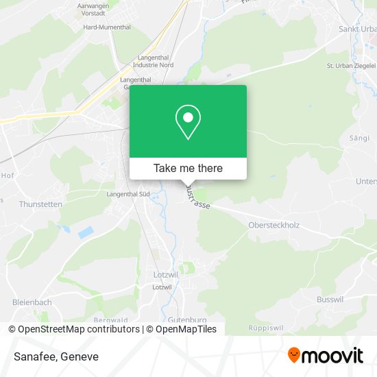 Sanafee map
