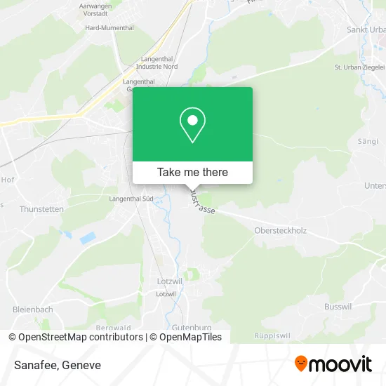 Sanafee map