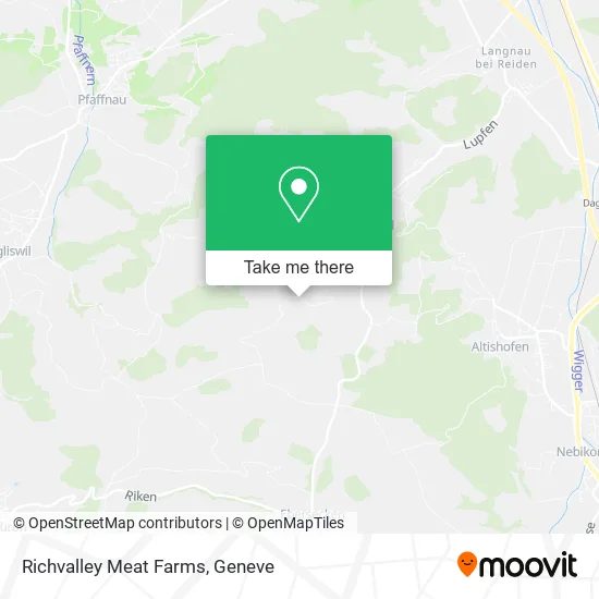 Richvalley Meat Farms map