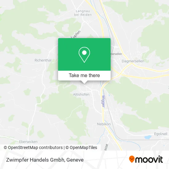 Zwimpfer Handels Gmbh map