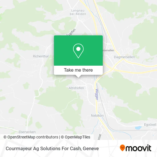 Courmayeur Ag Solutions For Cash map