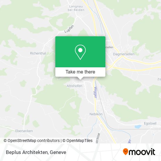 Beplus Architekten map