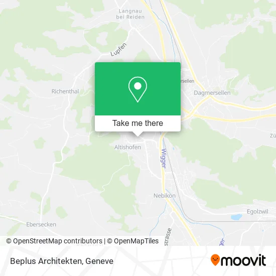 Beplus Architekten map
